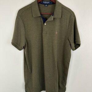 U.S. Polo Assn. Green Polo Shirt L